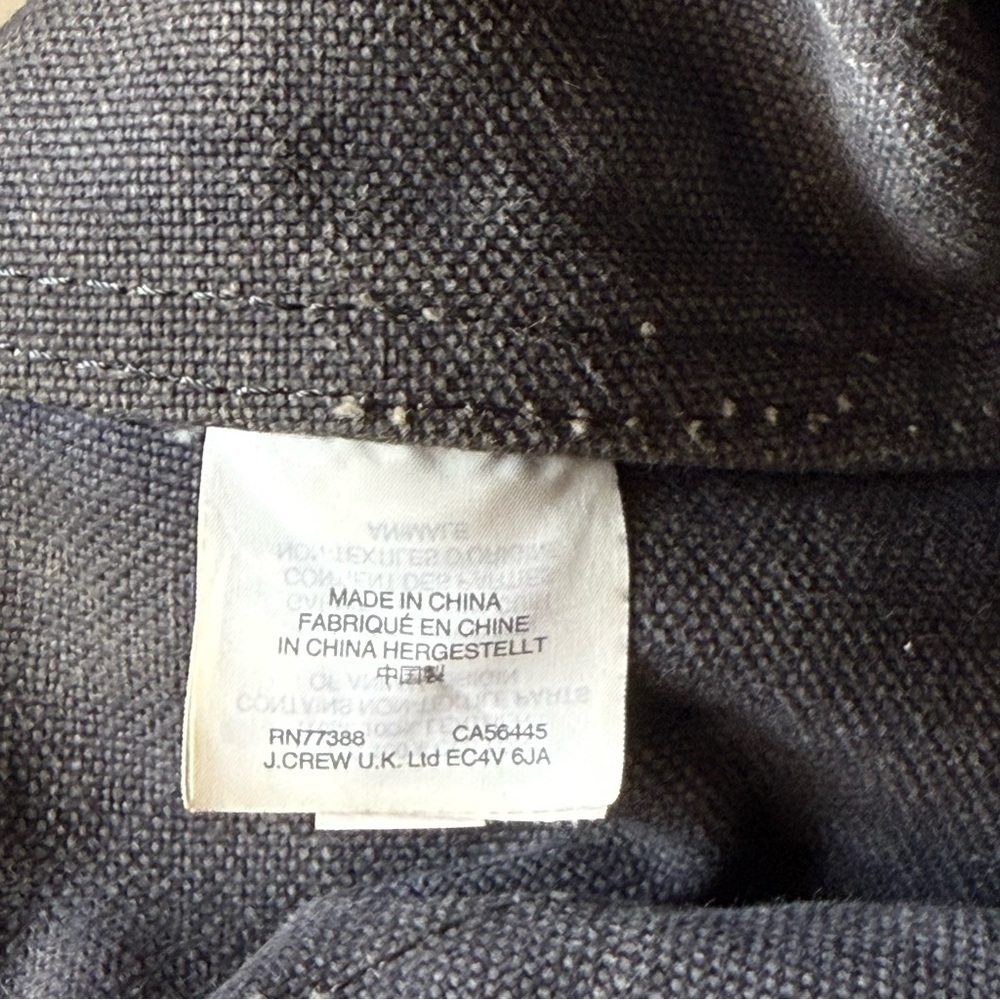 MADEWELL The Canvas Medium Transport Tote Canvas bag Leather Straps *SOLDOUT - Picture 9 of 11